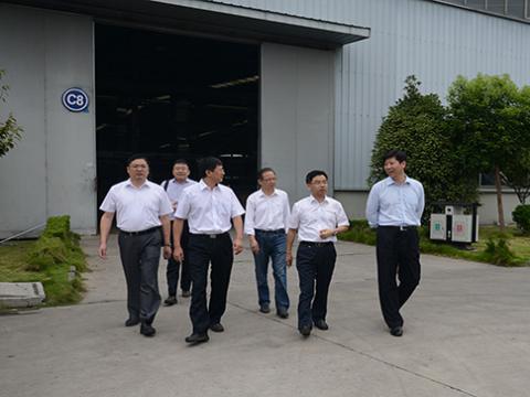 国家认监委向导一行到BBIN宝盈集团母线调研