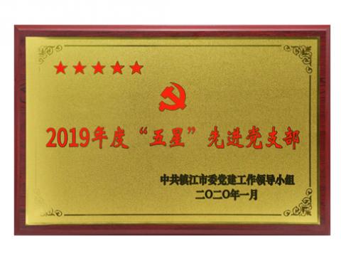 BBIN宝盈集团行政党支部获评“五星”先进党支部