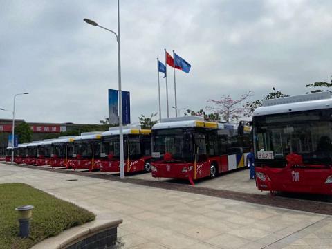 BBIN宝盈集团电气双源无轨电车车载电源DCDC在广州电车公司投运